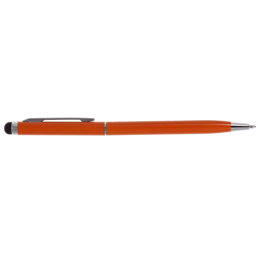 Długopis, touch pen | Irin z nadrukiem Twojego logo, materiał: aluminium, kolor: pomarańczowy Długopis, touch pen | Irin z nadrukiem Twojego logo, materiał: aluminium, kolor: pomarańczowy