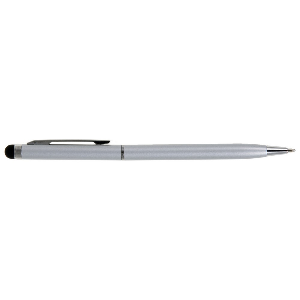 Długopis, touch pen | Irin z nadrukiem Twojego logo, materiał: aluminium, kolor: srebrny Długopis, touch pen | Irin z nadrukiem Twojego logo, materiał: aluminium, kolor: srebrny