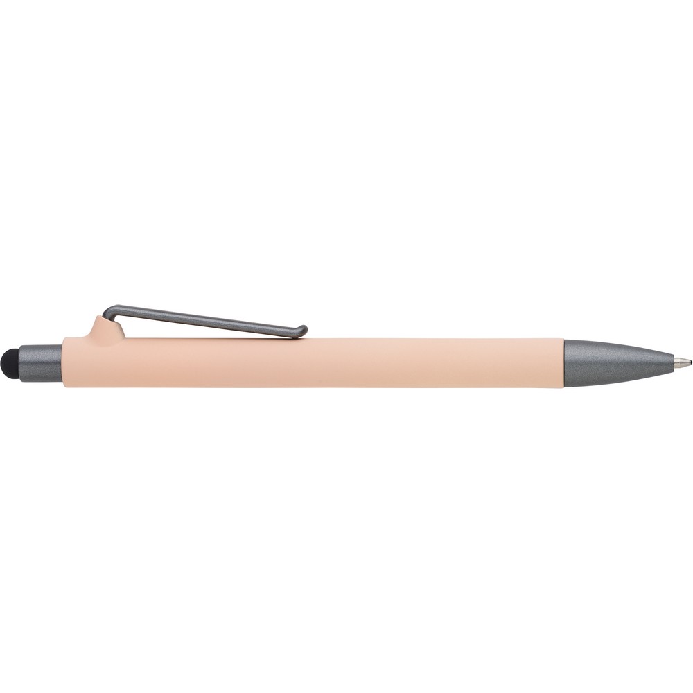 Długopis, touch pen z nadrukiem Twojego logo, materiał: metal, plastik, kolor: różowy Długopis, touch pen z nadrukiem Twojego logo, materiał: metal, plastik, kolor: różowy