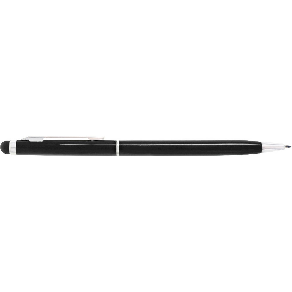 Długopis, touch pen | Raymond z nadrukiem Twojego logo, materiał: aluminium, kolor: czarny Długopis, touch pen | Raymond z nadrukiem Twojego logo, materiał: aluminium, kolor: czarny