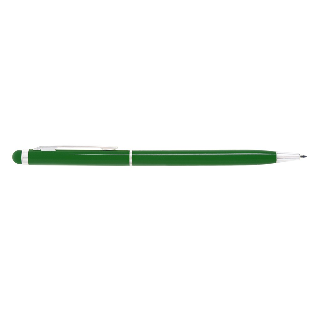 Długopis, touch pen | Raymond z nadrukiem Twojego logo, materiał: aluminium, kolor: zielony Długopis, touch pen | Raymond z nadrukiem Twojego logo, materiał: aluminium, kolor: zielony