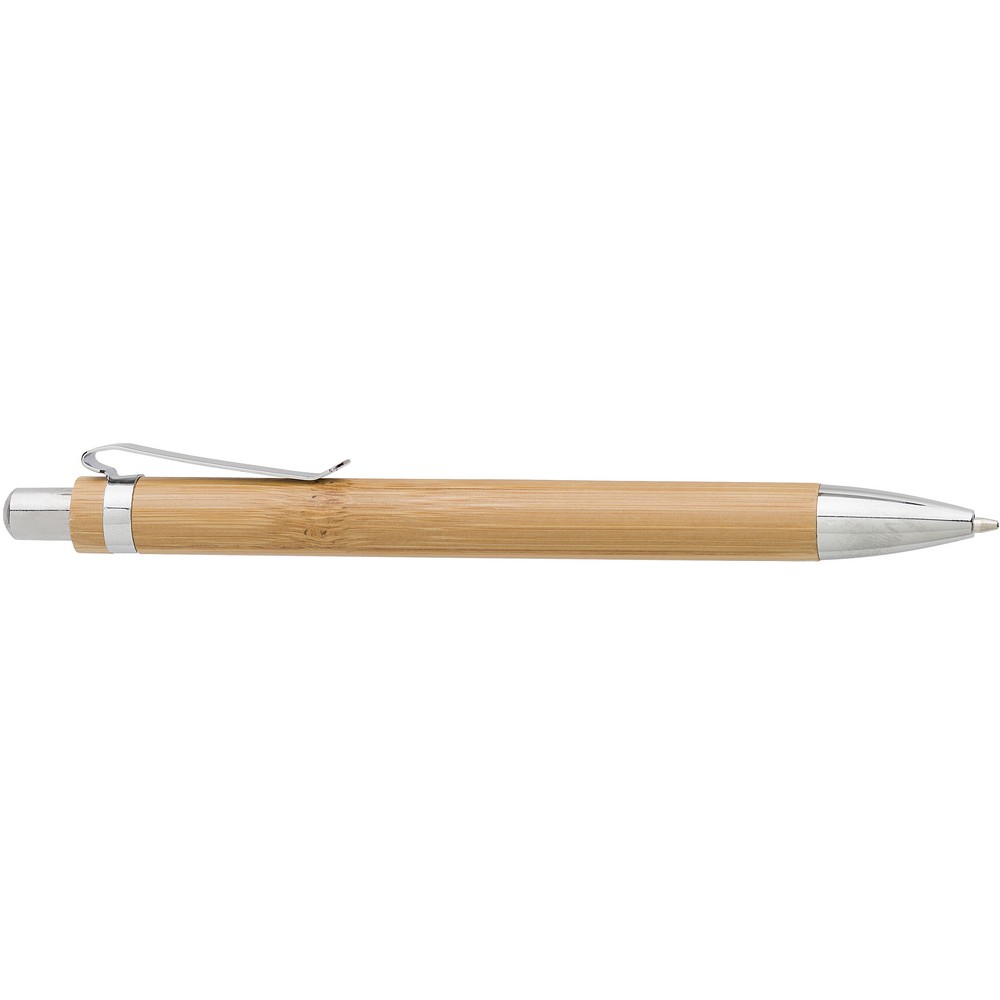 Bambusowy zestaw piśmienniczy, długopis touch pen i ołówek mechaniczny z nadrukiem Twojego logo, materiał: metal, karton, bambus, kolor: brązowy Bambusowy zestaw piśmienniczy, długopis touch pen i ołówek mechaniczny z nadrukiem Twojego logo, materiał: metal, karton, bambus, kolor: brązowy