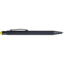 Długopis, touch pen z nadrukiem Twojego logo, materiał: metal, plastik, aluminium, kolor: żółty