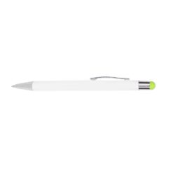 Długopis, touch pen z nadrukiem Twojego logo, materiał: aluminium, kolor: jasnozielony