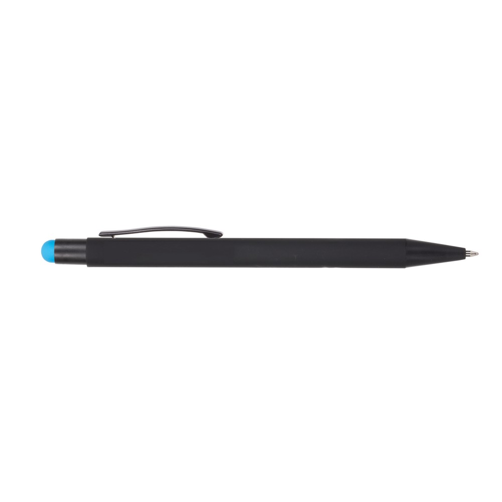 Długopis, touch pen | Jacqueline z nadrukiem Twojego logo, materiał: aluminium, kolor: błękitny Długopis, touch pen | Jacqueline z nadrukiem Twojego logo, materiał: aluminium, kolor: błękitny