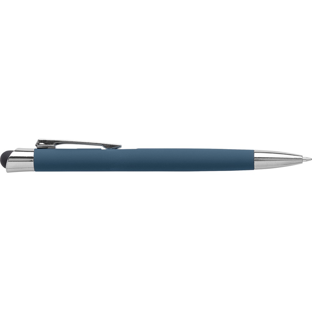 Długopis, touch pen z nadrukiem Twojego logo, materiał: plastik, aluminium, kolor: niebieski Długopis, touch pen z nadrukiem Twojego logo, materiał: plastik, aluminium, kolor: niebieski