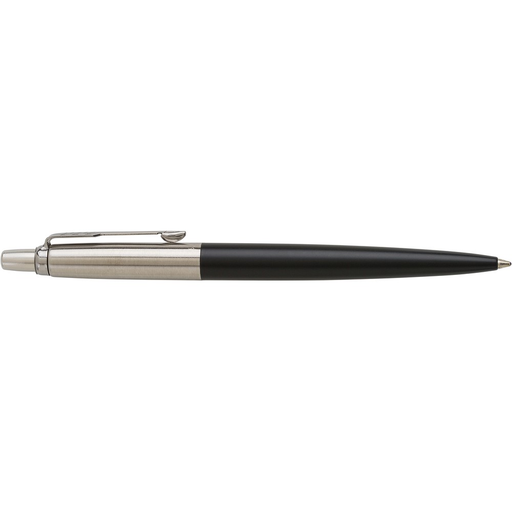 Długopis Parker Jotter Core z nadrukiem Twojego logo, materiał: metal, stal nierdzewna, stal, kolor: czarny Długopis Parker Jotter Core z nadrukiem Twojego logo, materiał: metal, stal nierdzewna, stal, kolor: czarny