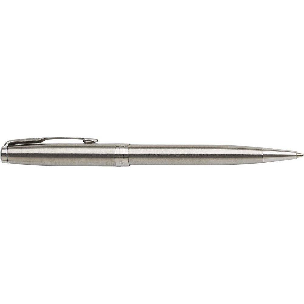Długopis Parker Sonnet z nadrukiem Twojego logo, materiał: metal, stal nierdzewna, stal, kolor: srebrny Długopis Parker Sonnet z nadrukiem Twojego logo, materiał: metal, stal nierdzewna, stal, kolor: srebrny