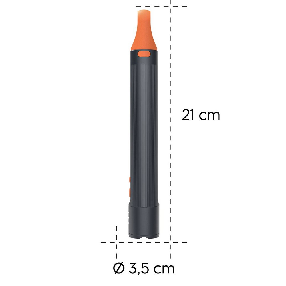 Latarka LED Hama FLX1200 z nadrukiem Twojego logo, materiał: aluminium, kolor: czarny Latarka LED Hama FLX1200 z nadrukiem Twojego logo, materiał: aluminium, kolor: czarny