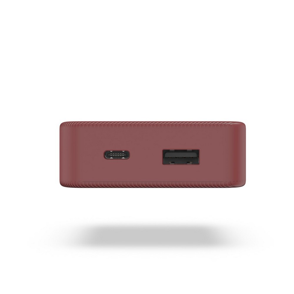 Power bank 10000 mAh Hama Power Pack z nadrukiem Twojego logo, materiał: plastik, kolor: czerwony Power bank 10000 mAh Hama Power Pack z nadrukiem Twojego logo, materiał: plastik, kolor: czerwony