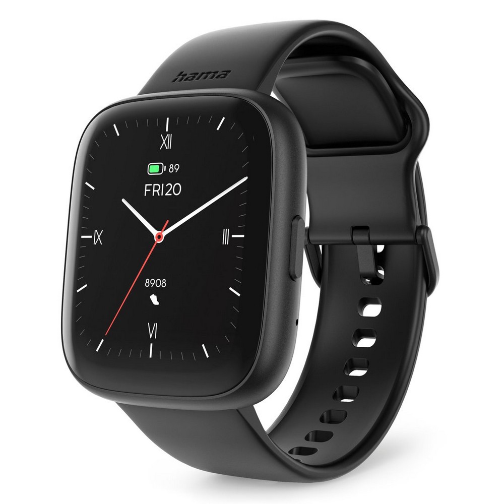 Monitor Aktywności Hama Smartwatch 4000 z nadrukiem Twojego logo, materiał: plastik, kolor: czarny Monitor Aktywności Hama Smartwatch 4000 z nadrukiem Twojego logo, materiał: plastik, kolor: czarny