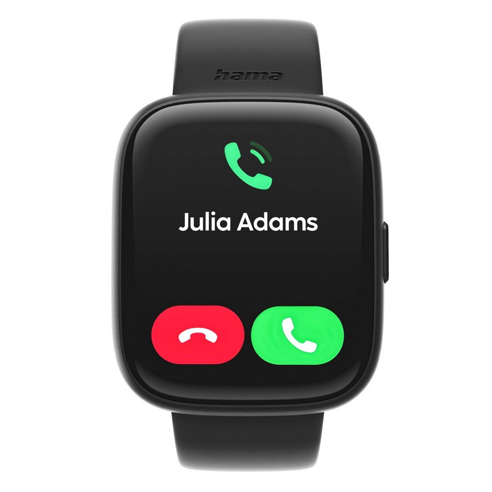 Monitor Aktywności Hama Smartwatch 4000 z nadrukiem Twojego logo, materiał: plastik, kolor: czarny Monitor Aktywności Hama Smartwatch 4000 z nadrukiem Twojego logo, materiał: plastik, kolor: czarny