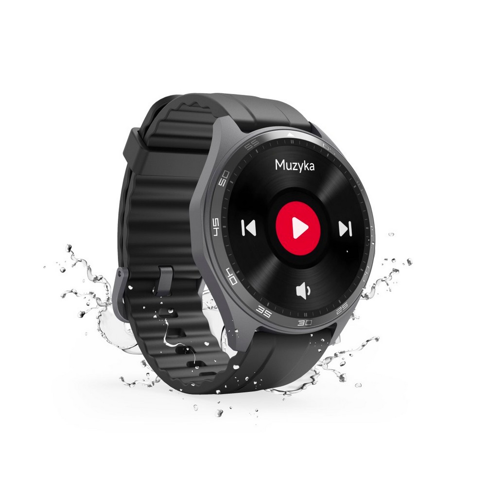 Monitor Aktywności Hama Smartwatch 7010 z nadrukiem Twojego logo, materiał: plastik, kolor: czarny Monitor Aktywności Hama Smartwatch 7010 z nadrukiem Twojego logo, materiał: plastik, kolor: czarny