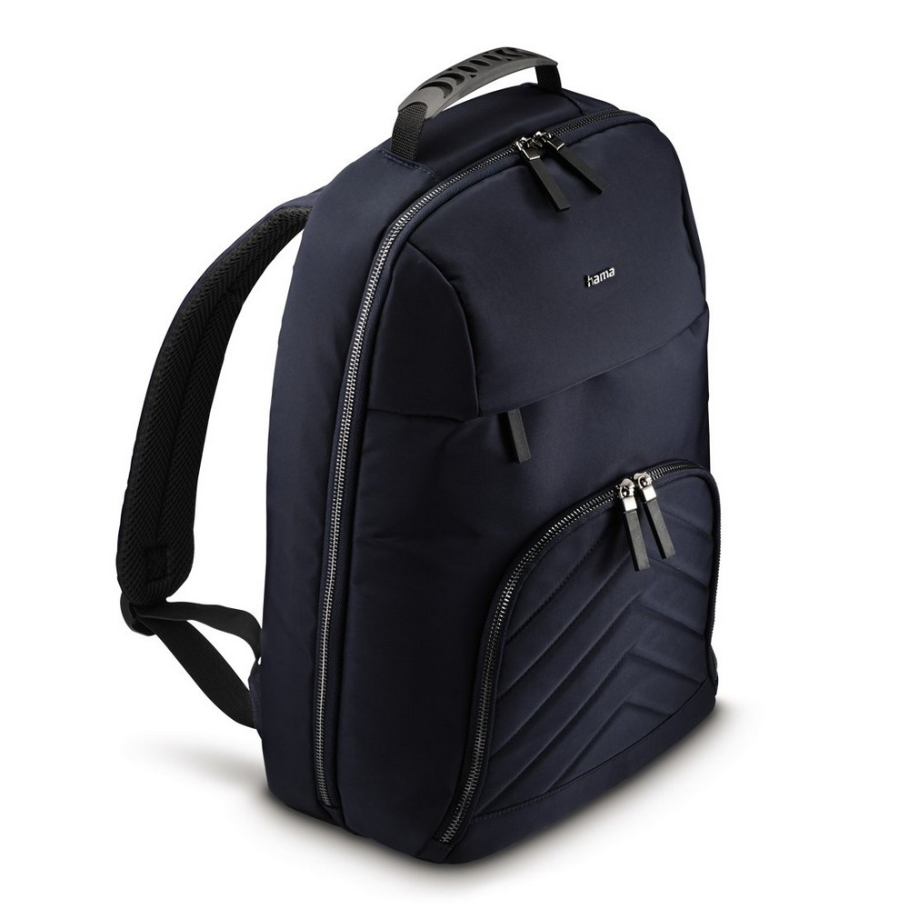 Plecak na laptopa 16,2" Hama Lightweight Premium z nadrukiem Twojego logo, materiał: poliester, kolor: granatowy Plecak na laptopa 16,2" Hama Lightweight Premium z nadrukiem Twojego logo, materiał: poliester, kolor: granatowy