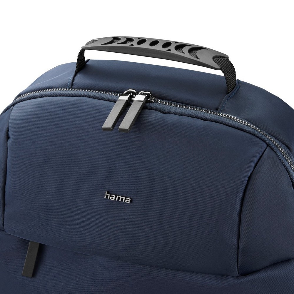 Plecak na laptopa 16,2" Hama Lightweight Premium z nadrukiem Twojego logo, materiał: poliester, kolor: granatowy Plecak na laptopa 16,2" Hama Lightweight Premium z nadrukiem Twojego logo, materiał: poliester, kolor: granatowy