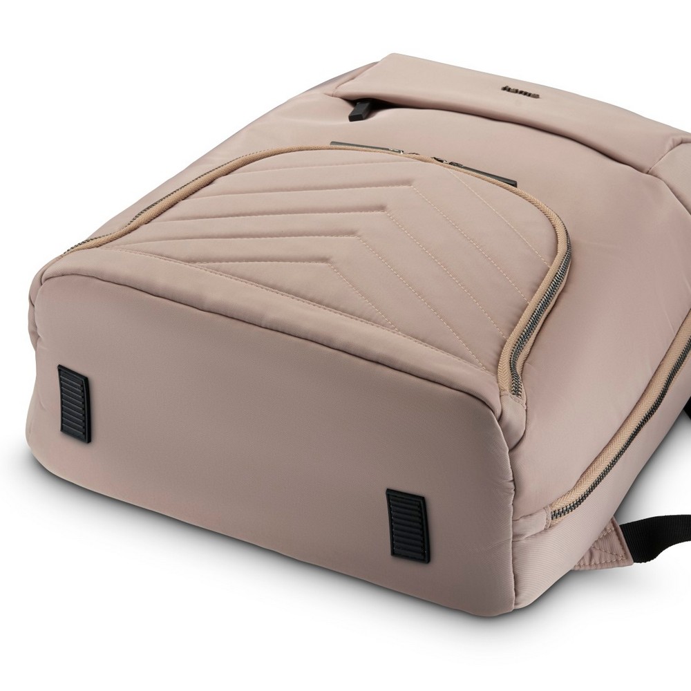 Plecak na laptopa 16,2" Hama Lightweight Premium z nadrukiem Twojego logo, materiał: poliester, kolor: beżowy Plecak na laptopa 16,2" Hama Lightweight Premium z nadrukiem Twojego logo, materiał: poliester, kolor: beżowy