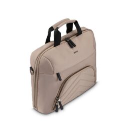 Torba na laptopa 15,6"-16,2" Hama Lightweight Premium z nadrukiem Twojego logo, materiał: rpet, kolor: beżowy