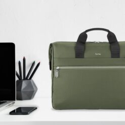 Torba na laptopa 15,6"-16,2" Hama Ultimate z nadrukiem Twojego logo, materiał: poliester, kolor: zielony