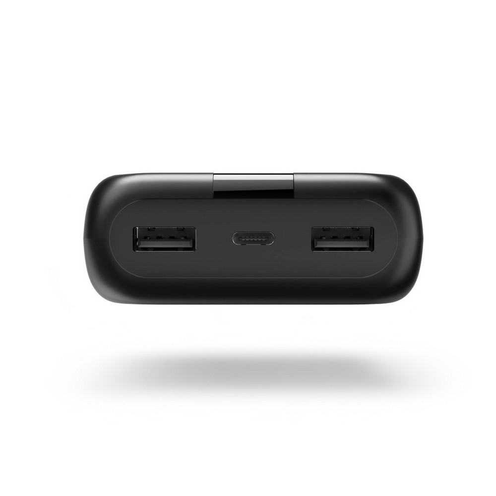 Power bank 20000 mAh Hama Power Pack Performance z nadrukiem Twojego logo, materiał: plastik, kolor: czarny Power bank 20000 mAh Hama Power Pack Performance z nadrukiem Twojego logo, materiał: plastik, kolor: czarny