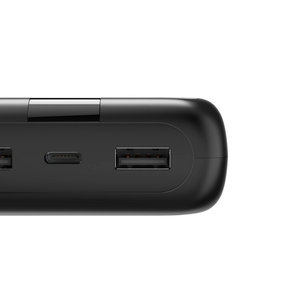 Power bank 24000 mAh Hama Power Pack Performance z nadrukiem Twojego logo, materiał: plastik, kolor: czarny Power bank 24000 mAh Hama Power Pack Performance z nadrukiem Twojego logo, materiał: plastik, kolor: czarny
