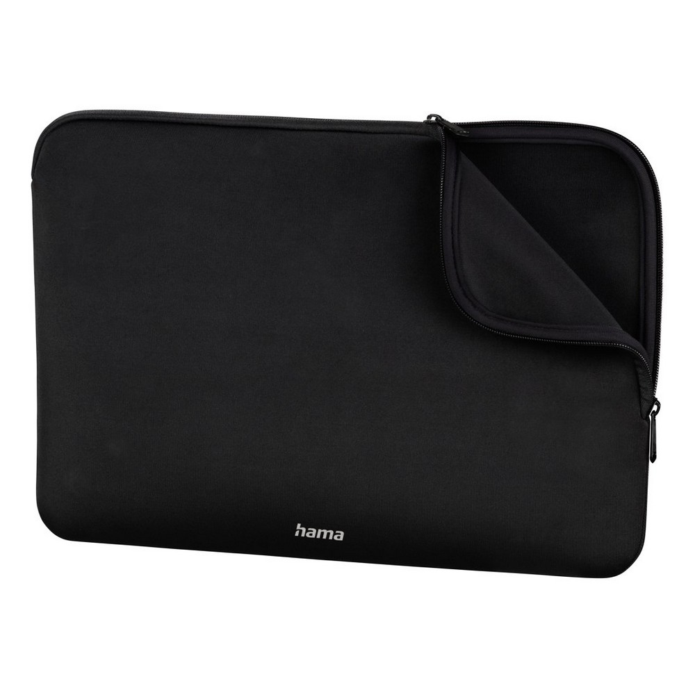 Etui na laptopa 15,6" Hama Neoprene z nadrukiem Twojego logo, materiał: soft shell, kolor: czarny Etui na laptopa 15,6" Hama Neoprene z nadrukiem Twojego logo, materiał: soft shell, kolor: czarny