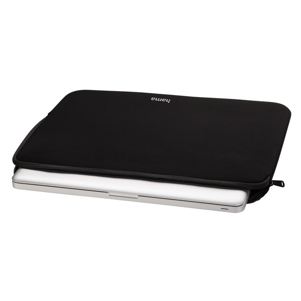 Etui na laptopa 15,6" Hama Neoprene z nadrukiem Twojego logo, materiał: soft shell, kolor: czarny Etui na laptopa 15,6" Hama Neoprene z nadrukiem Twojego logo, materiał: soft shell, kolor: czarny