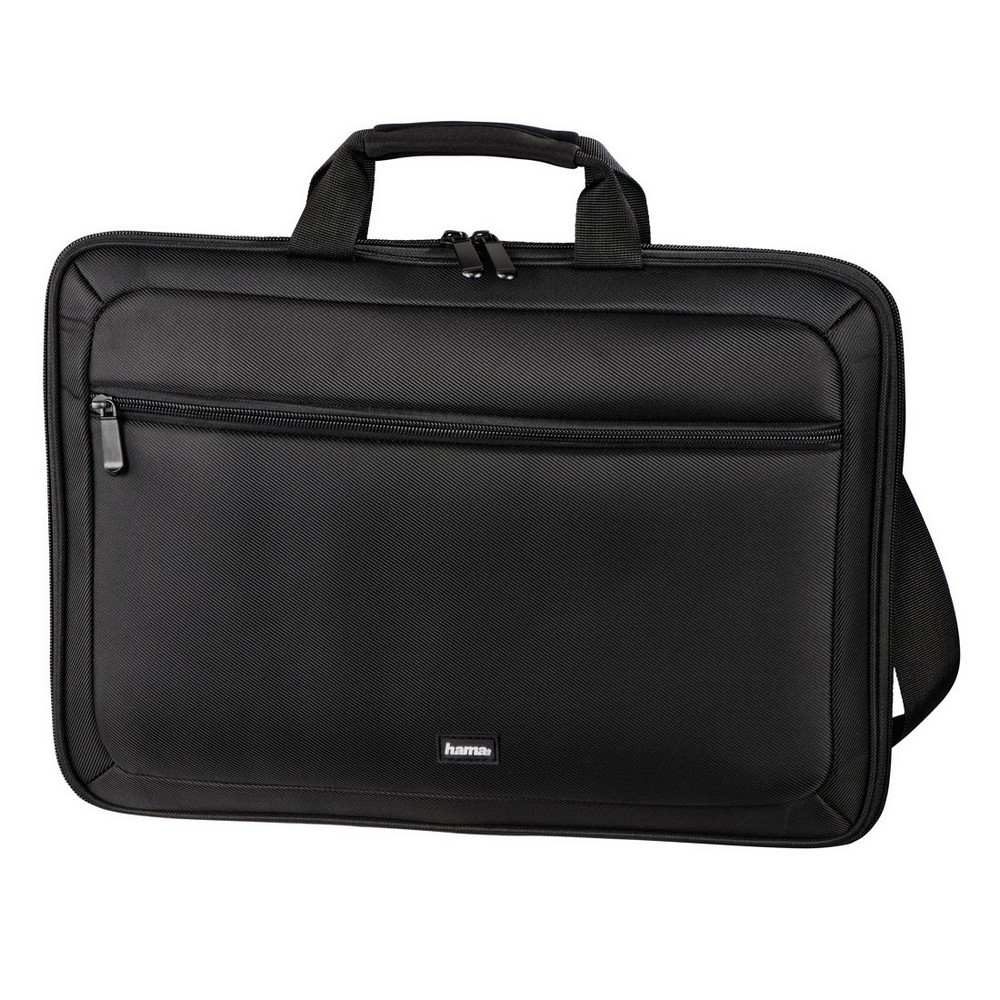 Torba na laptopa 15,6" Hama Nizza Life z nadrukiem Twojego logo, materiał: poliester, kolor: czarny Torba na laptopa 15,6" Hama Nizza Life z nadrukiem Twojego logo, materiał: poliester, kolor: czarny